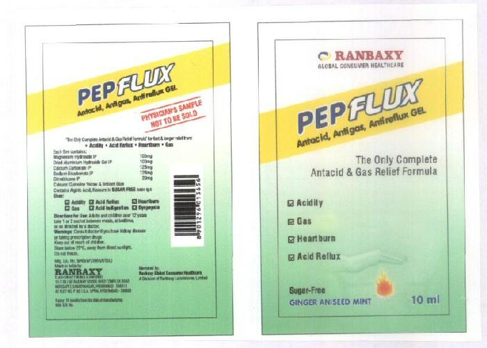Pep Flux With Label Device mark 1690936 Trademark