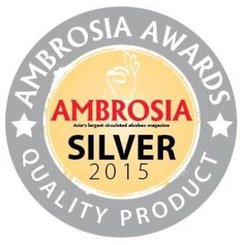 Ambrosia Awards Silver 2015 Device mark 2931501 Trademark