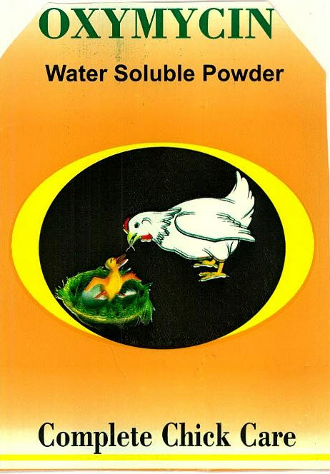 Oxymycin Water Soluble Powder Device mark 2450757 Trademark