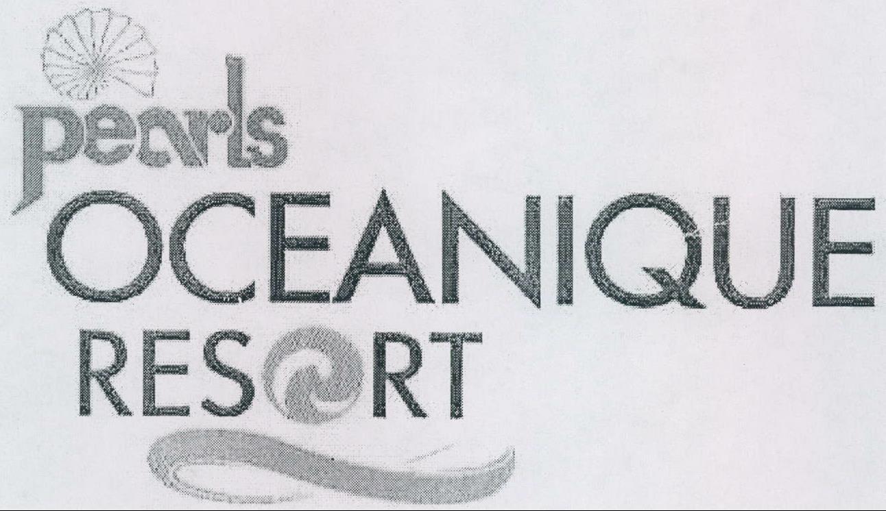 Pearls Oceanique Resort Device mark 1999891 Trademark