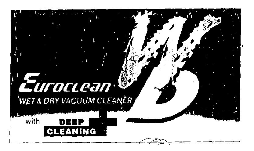 W D Euroclean (label) Device mark 1469708 Trademark