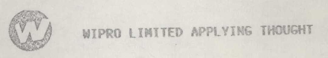 Wipro Limited Applying Thought Device mark 758723 Trademark