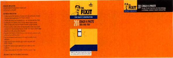 Dr. Fixit 201 Crack-x Paste Device mark 2467505 Trademark