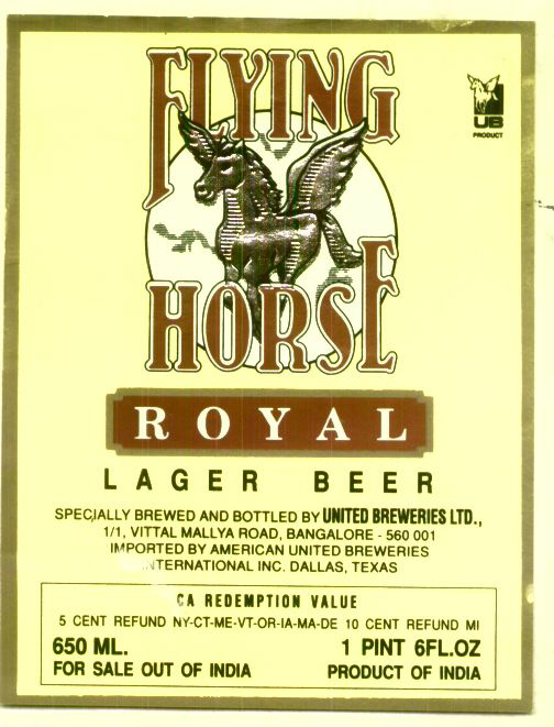 Royal,flying Horse(device) Device mark 786612 Trademark