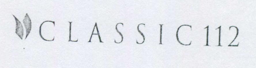 C L A S S I C 112 (device Of Other Geometrical Solids) Device mark 1444270 Trademark