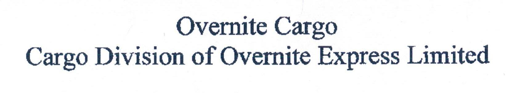 Overnite Cargo Cargo Division Of Overnite Express Limited Device mark 1494751 Trademark
