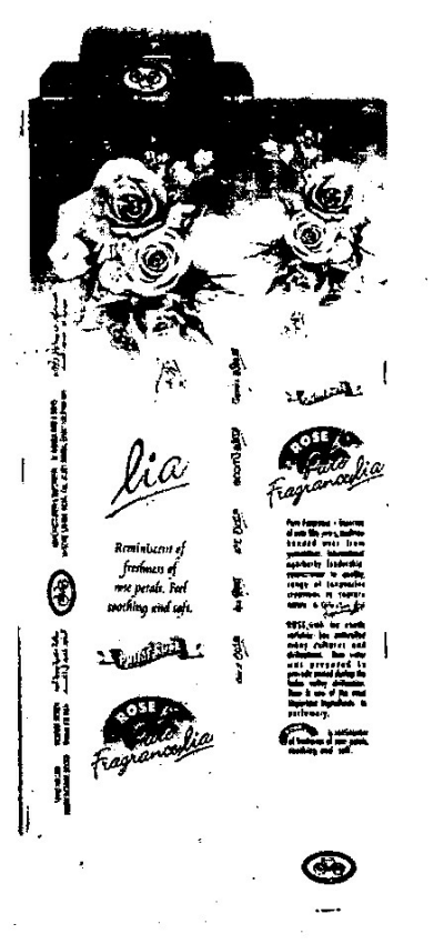 Rose Lia ( Device With Packed ) Device mark 1110290 Trademark