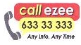 Call Ezee, 633 33 333, Any Info, Any Time Device mark 1849118 Trademark