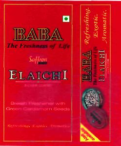Baba Elaichi(label) Device mark 2138083 Trademark