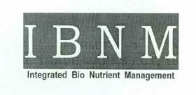 Ibnm (integrated Bio Nutrient Management) Device mark 1961765 Trademark