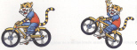 Britannia Tiger Cycling (in Series Of 2) (label) Device mark 1734868 Trademark