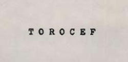 Torocef Device mark 597781 Trademark