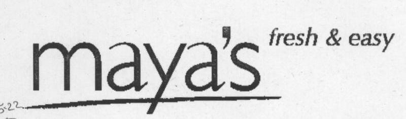 Maya"s (logo) Device mark 1639223 Trademark