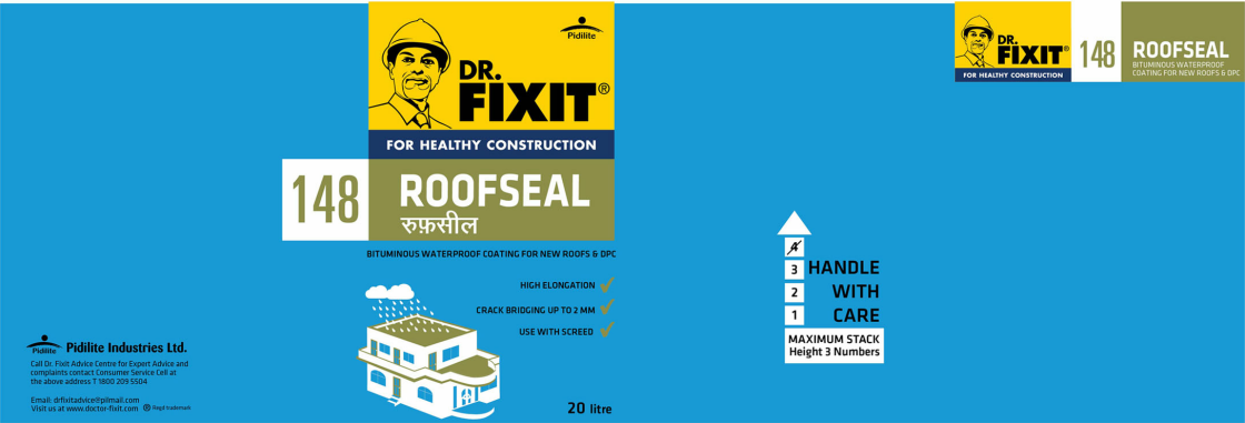 Dr. Fixit 148 Roofseal (label) Device mark 2556833 Trademark