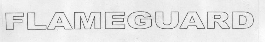 Flameguard (label) Device mark 1639747 Trademark