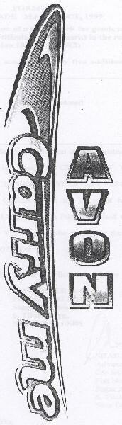 Avon Carry Me With Device Device mark 1701993 Trademark