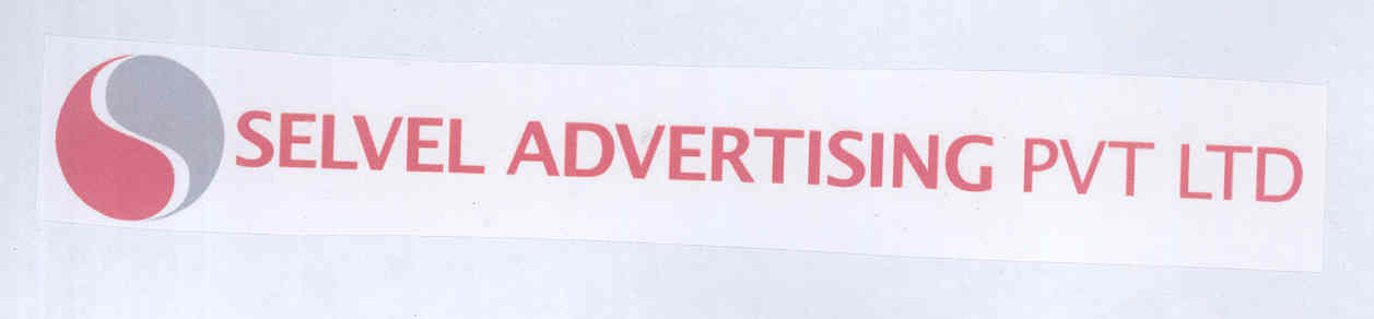 Selvel Advertising Private Limited, Logo Mark (in Colour) With The Above Words (label) Device mark 1604075 Trademark