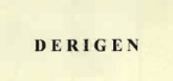 Derigen Device mark 978000 Trademark