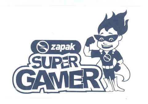 Zapak Super Gamer (device Of Man) Device mark 1579470 Trademark