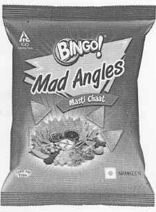 Bingo! Mad Angles (device) Device mark 2159843 Trademark
