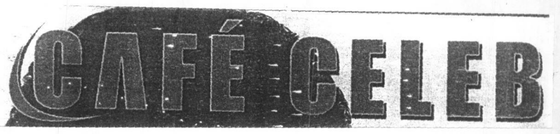 Cafe Celeb (label) Device mark 1609778 Trademark