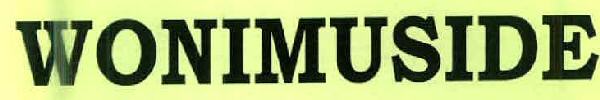 Wonimuside. Device mark 2707664 Trademark