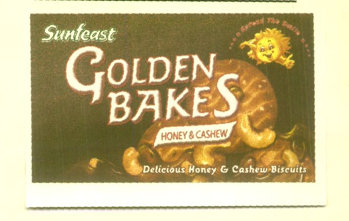 Sunfeast Golden Bakes (device Of Sharukh) Device mark 1376443 Trademark