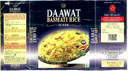 Daawat Basmati Rice Device mark 1201297 Trademark