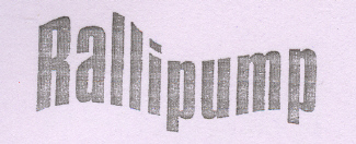 Rallipump Device mark 1585821 Trademark
