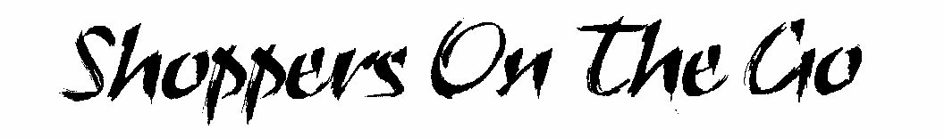 Shoppers On The Go (special Form Of Writing) Device mark 1470066 Trademark