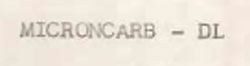 Microncarb Dl Device mark 706921 Trademark