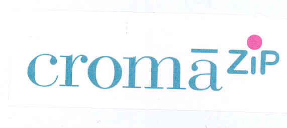 Croma Zip (label) Device mark 1745849 Trademark