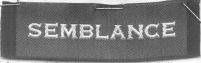 Sembalance (cloth Label) Device mark 1552148 Trademark