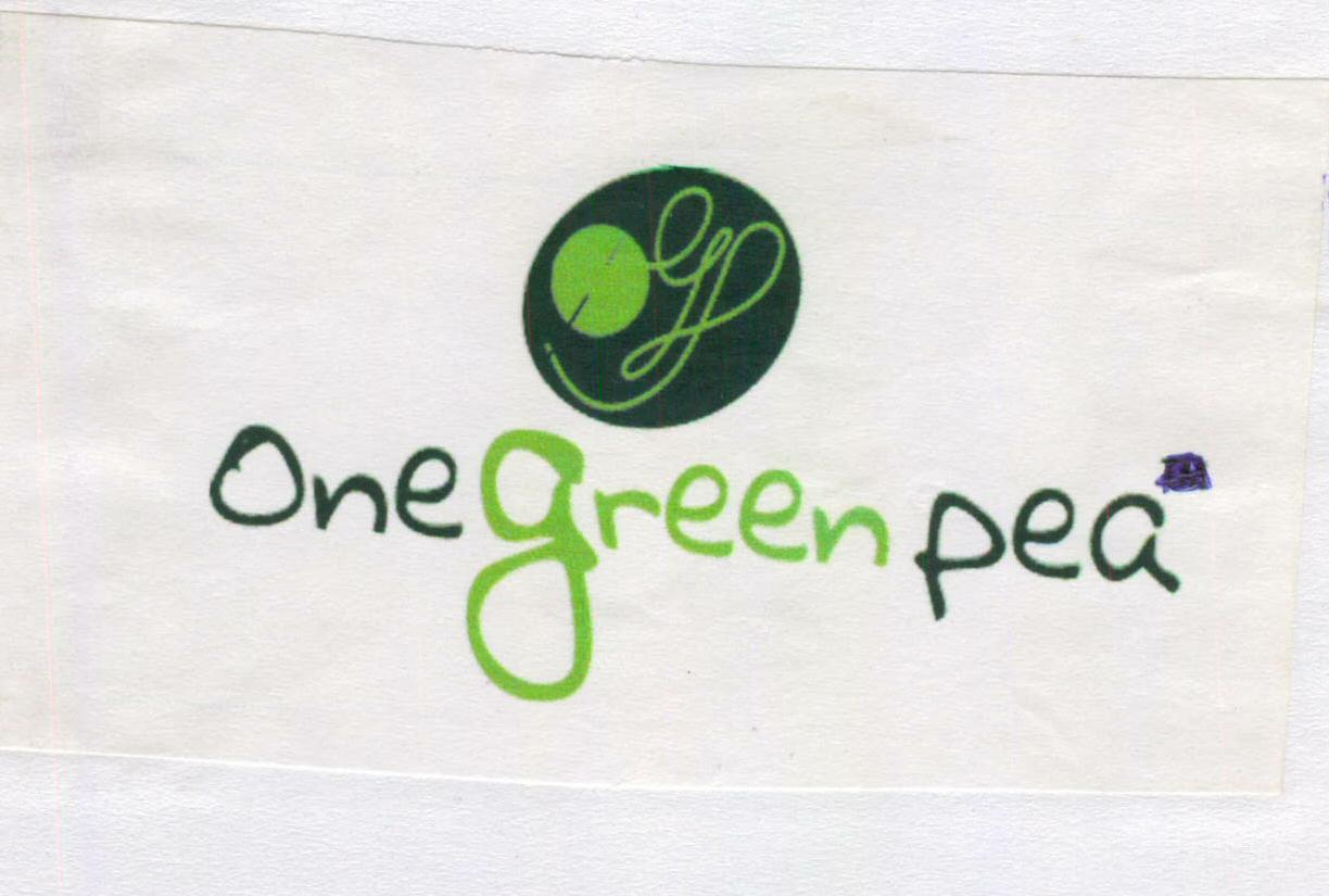 One Green Pea (label) Device mark 1424940 Trademark