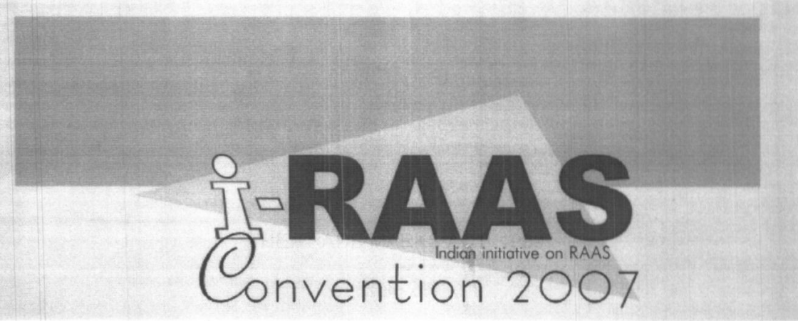 I-raas Convention 2007 (device) Device mark 1626498 Trademark