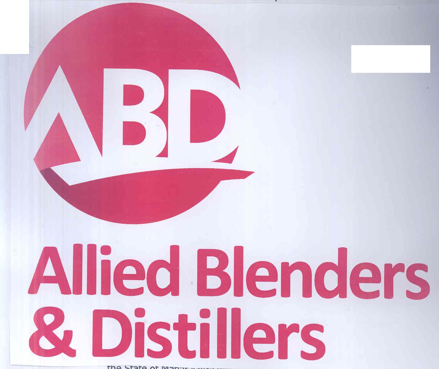 Abd Allied Blenders & Distillers (label) Device mark 1767482 Trademark