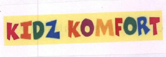 Kidz Komfort (label) Device mark 1527909 Trademark