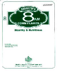 8 Am, Corn Flakes, Label Device mark 1378902 Trademark