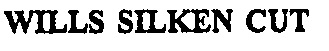 Wills Silken Cut Device mark 1205835 Trademark