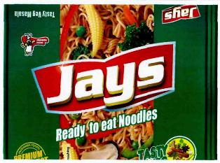 Jays (label) Device mark 2921582 Trademark