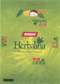 Herbalina The Natural Flow Of Freshness ! Device mark 980714 Trademark