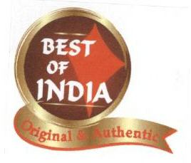 Best Of India (label) Device mark 1638858 Trademark
