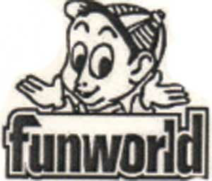 Funworld ( Boy Cartoon Used With Labal ) Device mark 1290407 Trademark