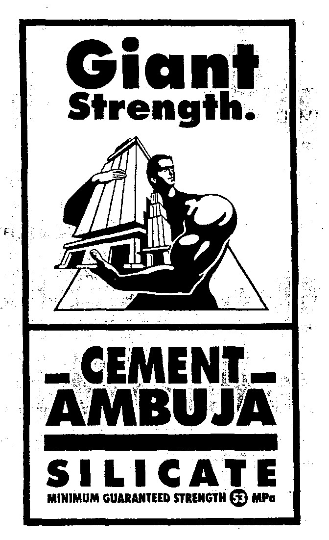 Giant Strenght (lable) Device mark 704557 Trademark