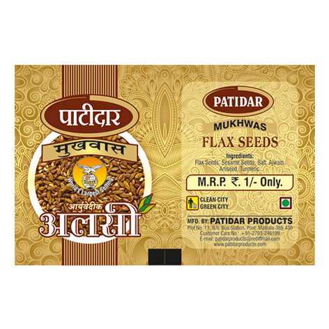 Patidar Mukhwas Label Device mark 2888793 Trademark