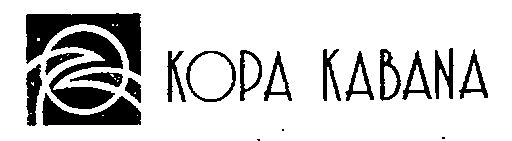 Kopa Kabana (logo) Device mark 1454582 Trademark