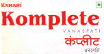 Kamani Komplete Vanaspati (letter Written In Other Language, Label) Device mark 1536563 Trademark