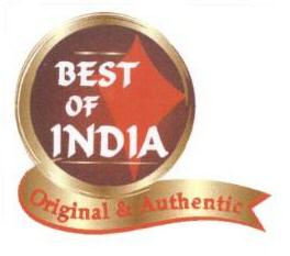 Best Of India (label) Device mark 1638875 Trademark