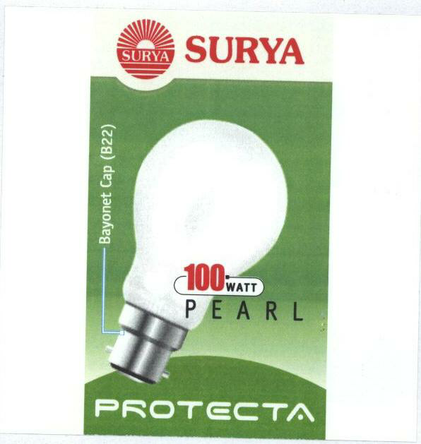Surya With Label Device mark 1500182 Trademark