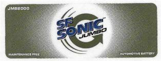 Sf Sonic Jumbo (label) Device mark 2191887 Trademark
